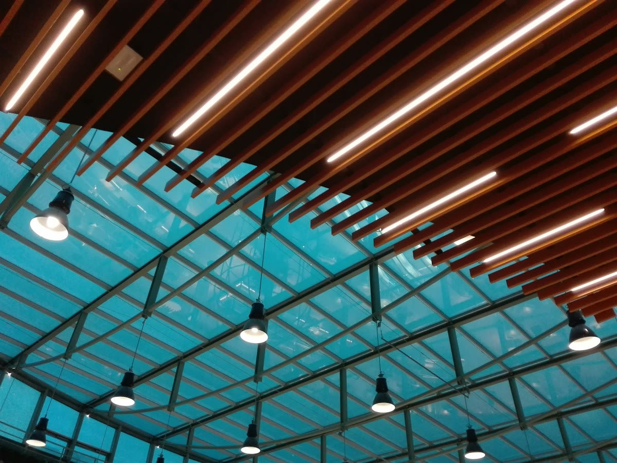 modern architectural acoustic panels installation
