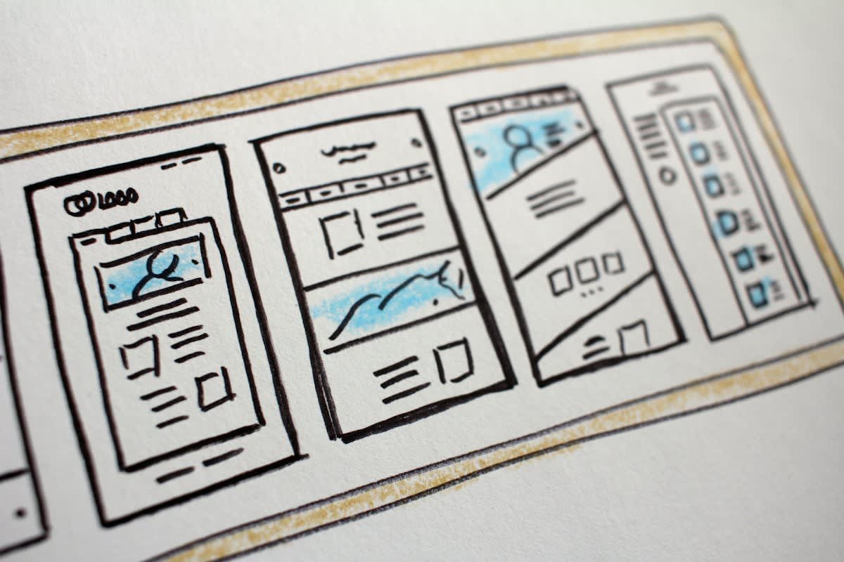 Close up of a designer's screen with multiple HIG documentation tabs open