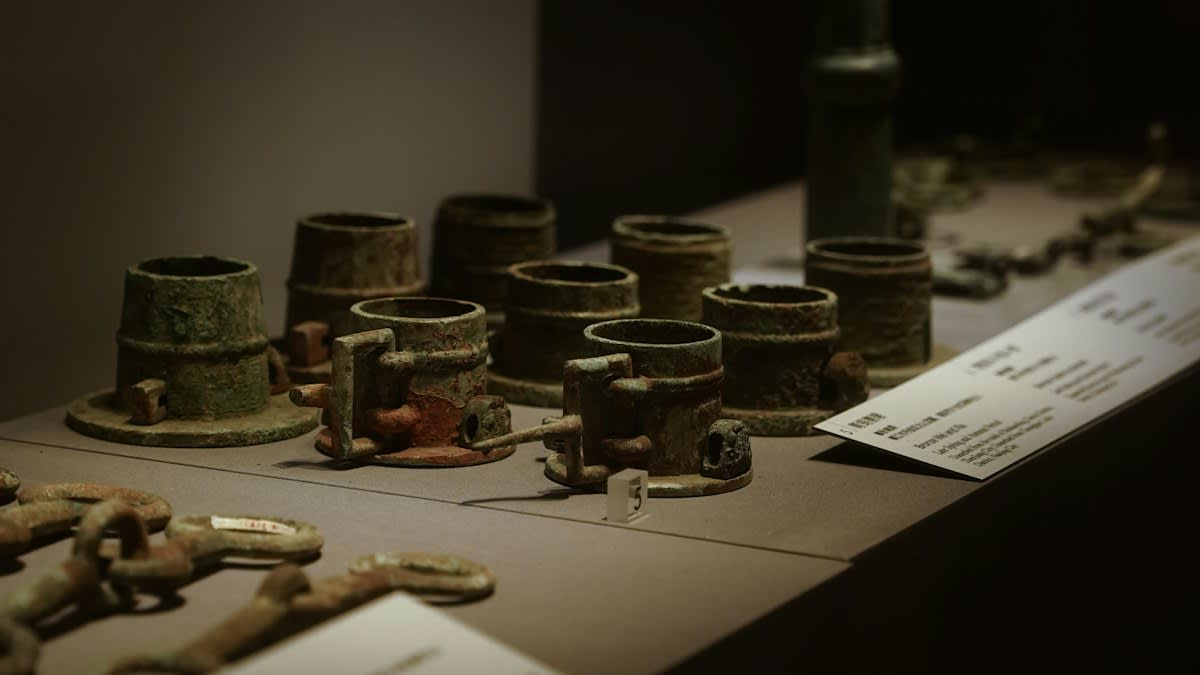 Ancient Roman lead pipes