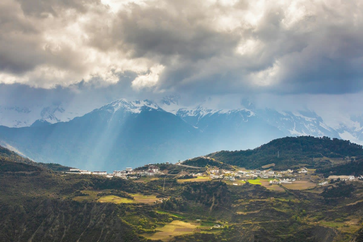 Tibetan Plateau landscape