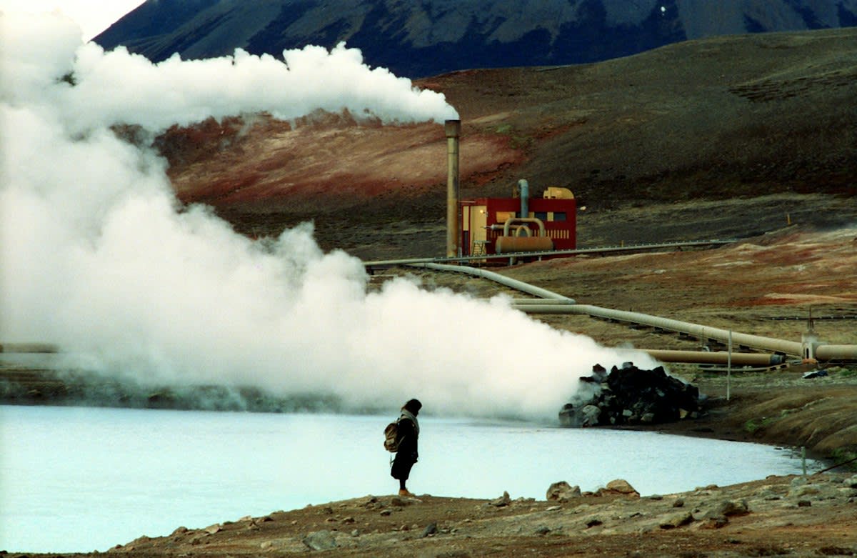geothermal power plant Iceland