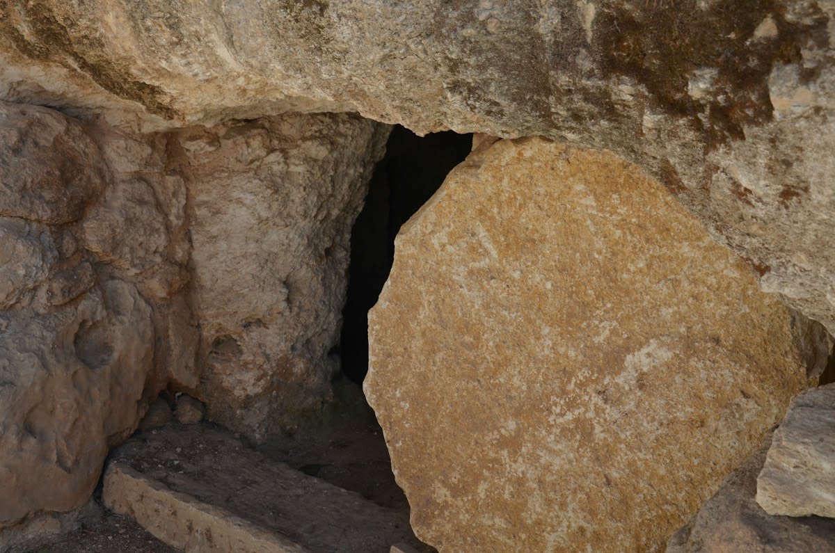 Ancient stone burial chamber