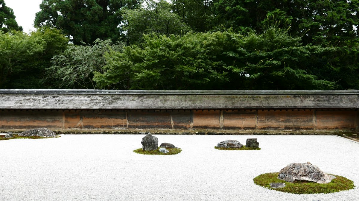 Zen garden Kyoto