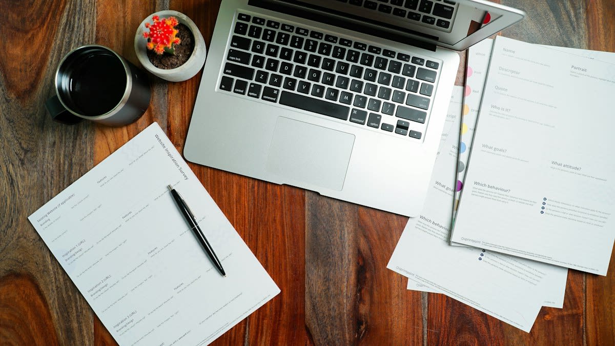 legal documents on a desk