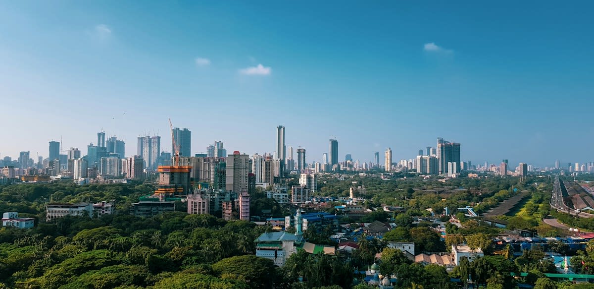 Overworked professional in a high-density city hub like Mumbai