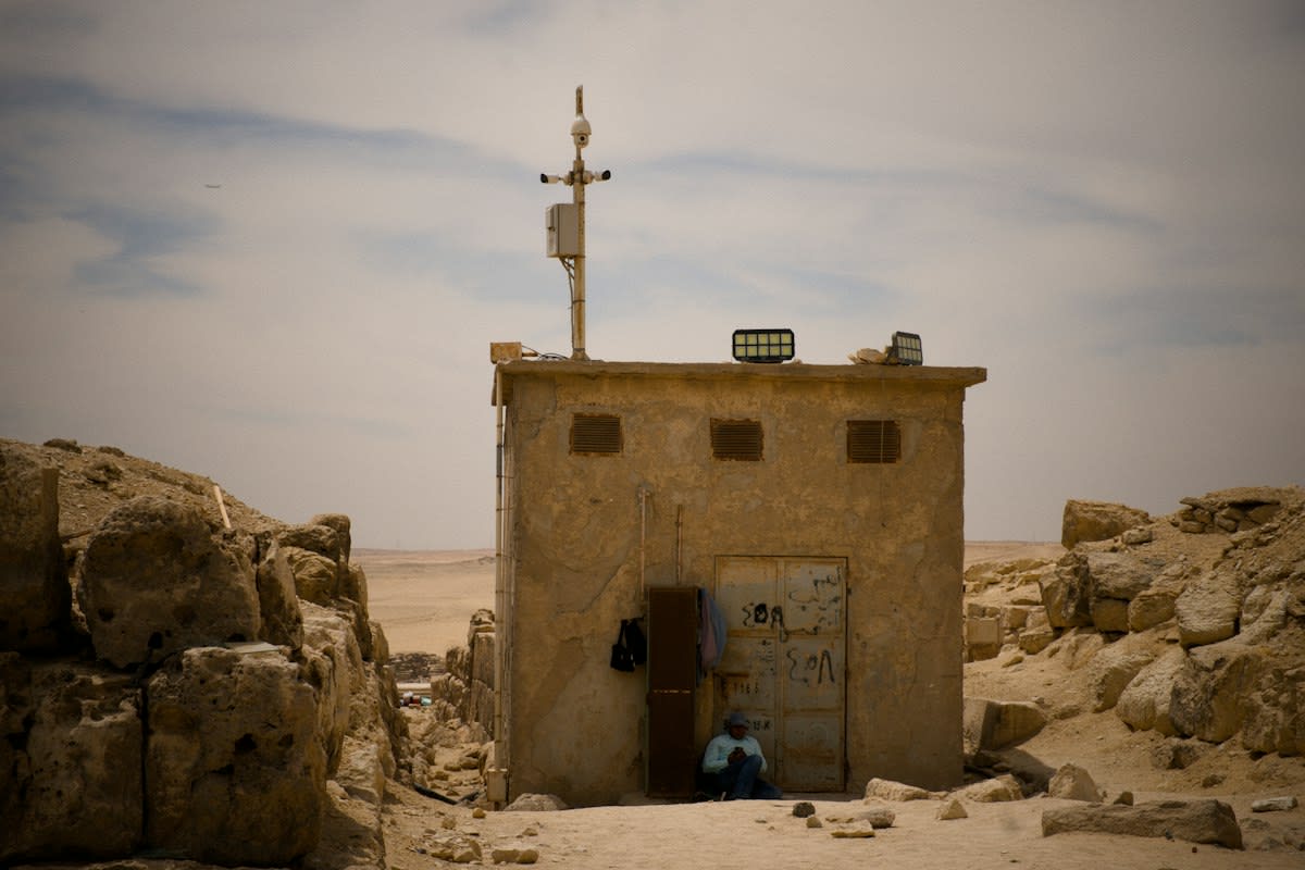 Biometric scanner in a dusty environment