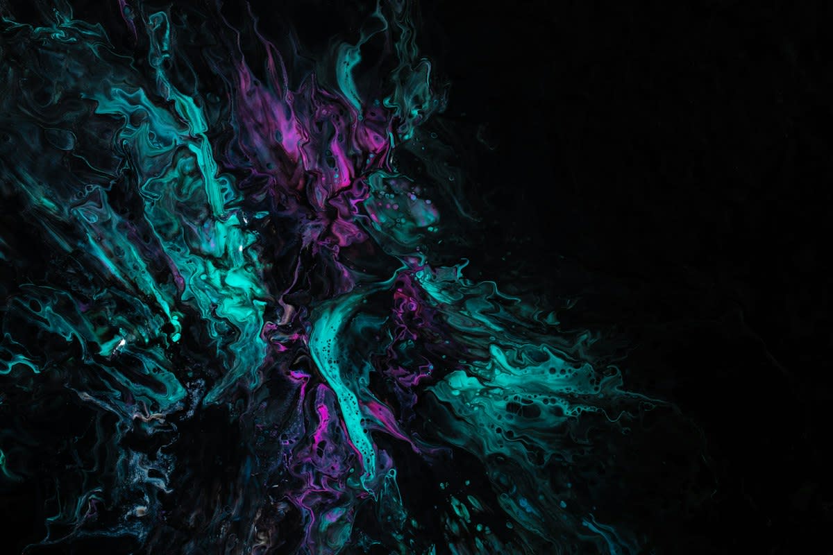 abstract dark art void