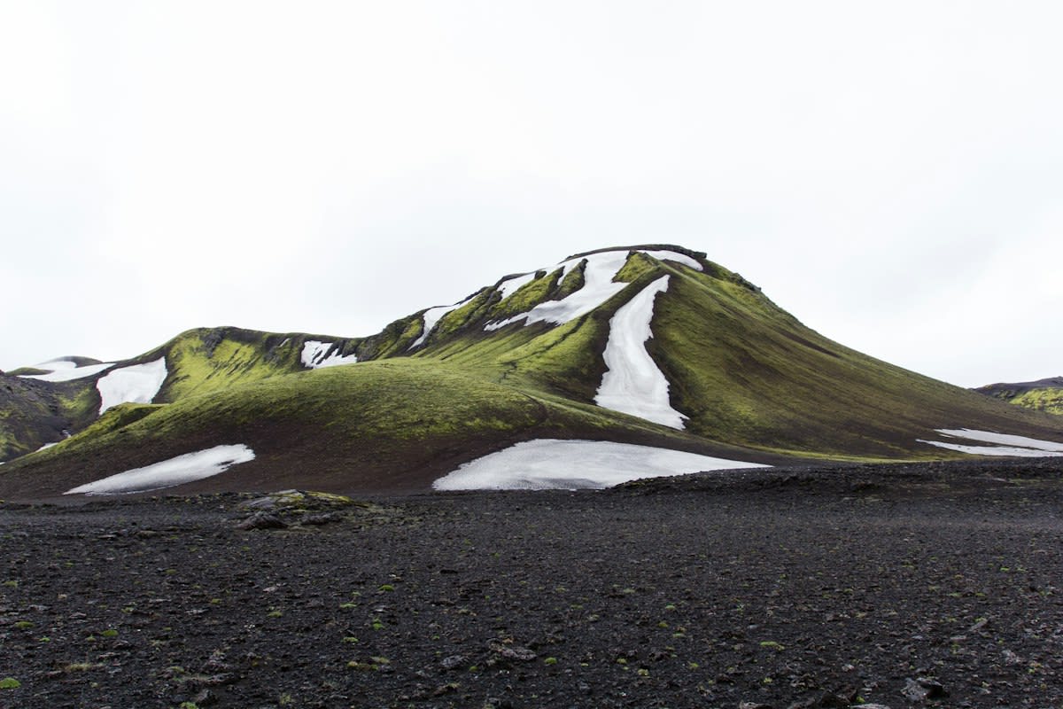 Icelandic volcanic soil