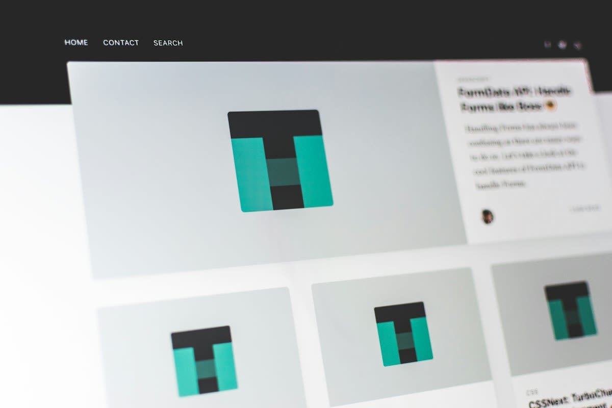 asymmetric brutalist web design layout