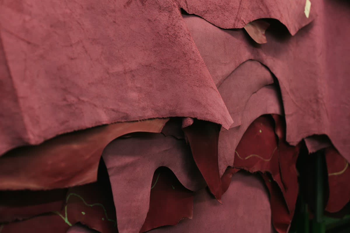 Leather hide sorting process