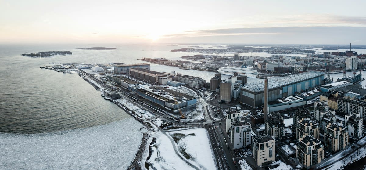 industrial heat pump installation Helsinki