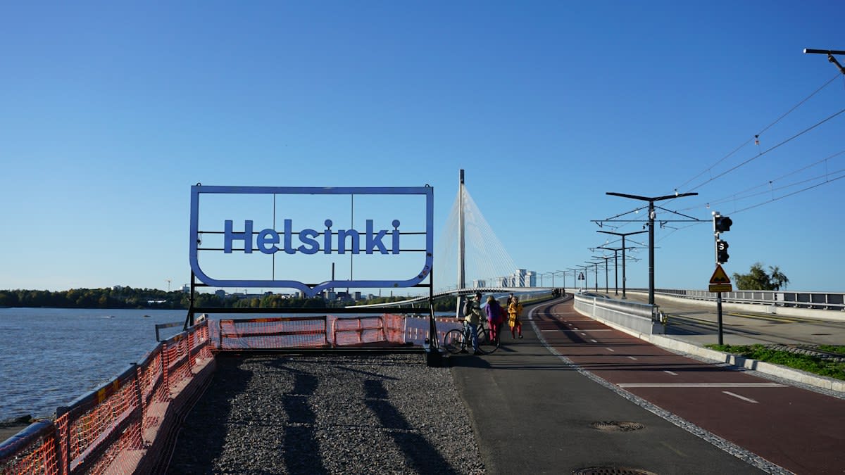 Helsinki district heating pipes