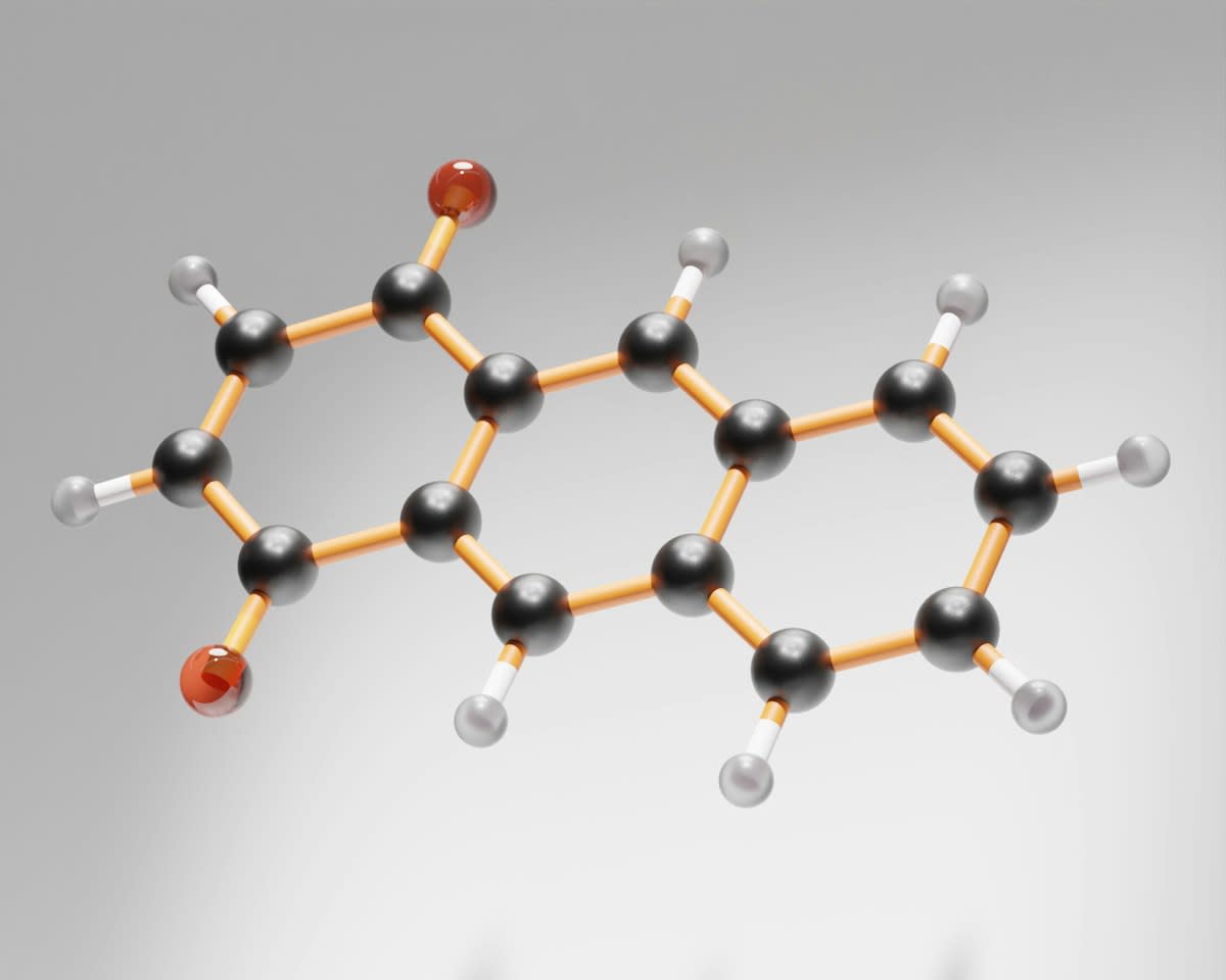 Glucose molecule illustration