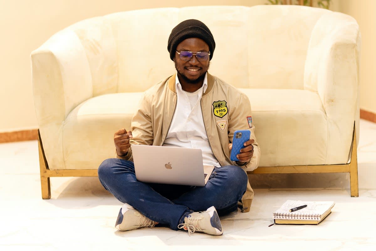clean minimalist office Lagos