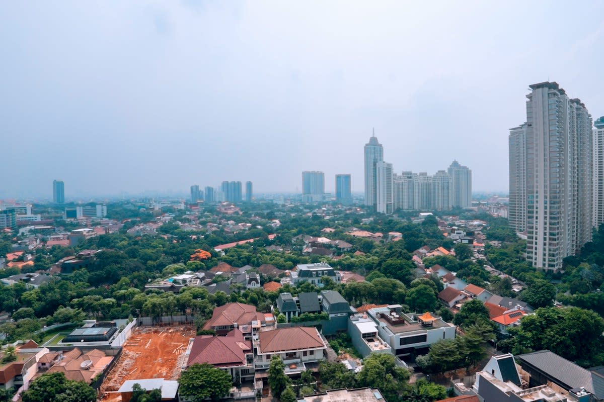 minimalist urban apartment in Jakarta