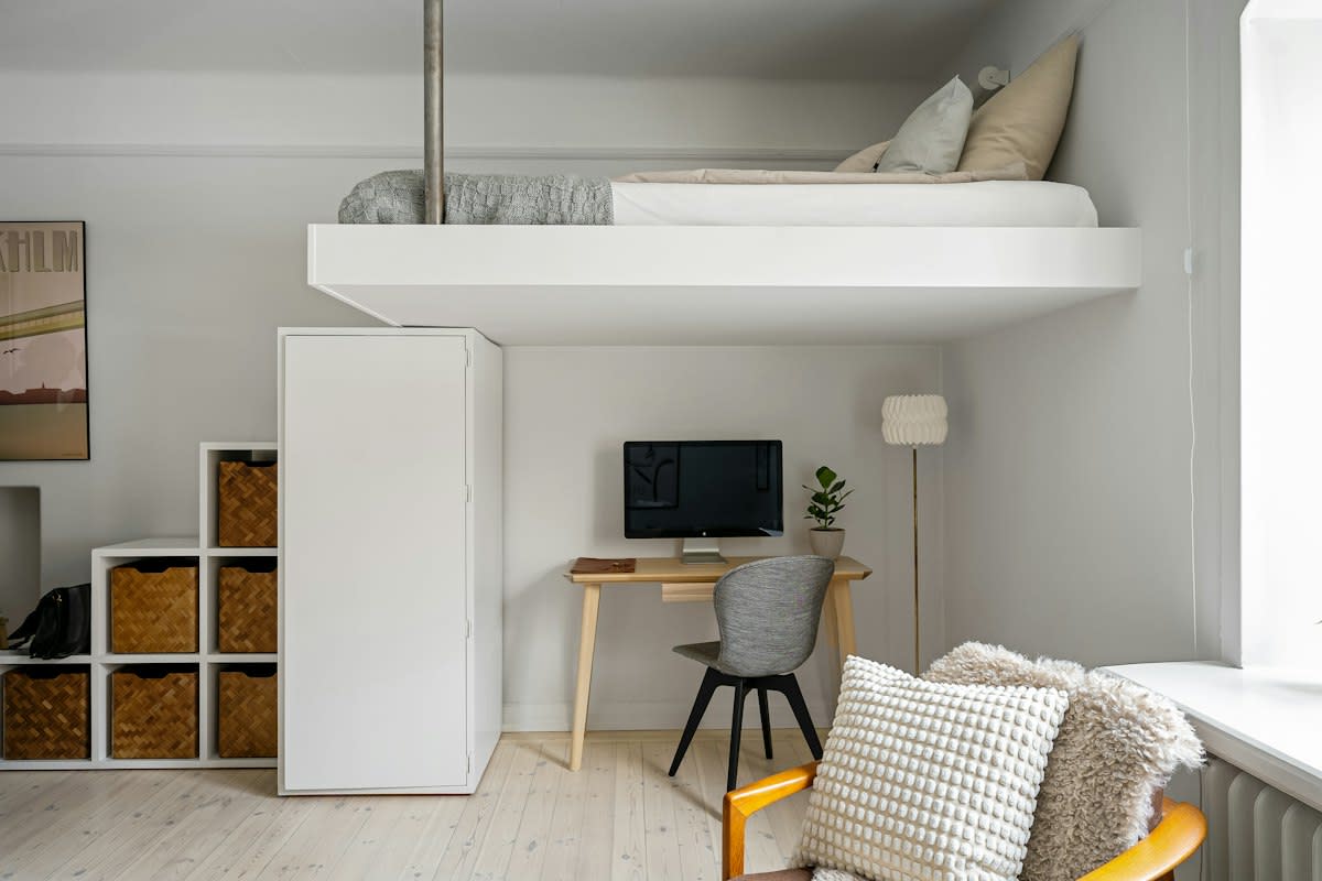 Modern small apartment interior