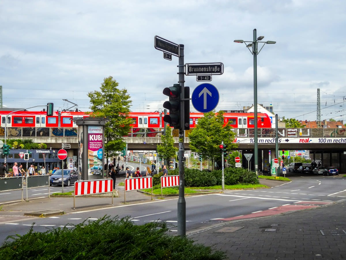 City infrastructure intersection