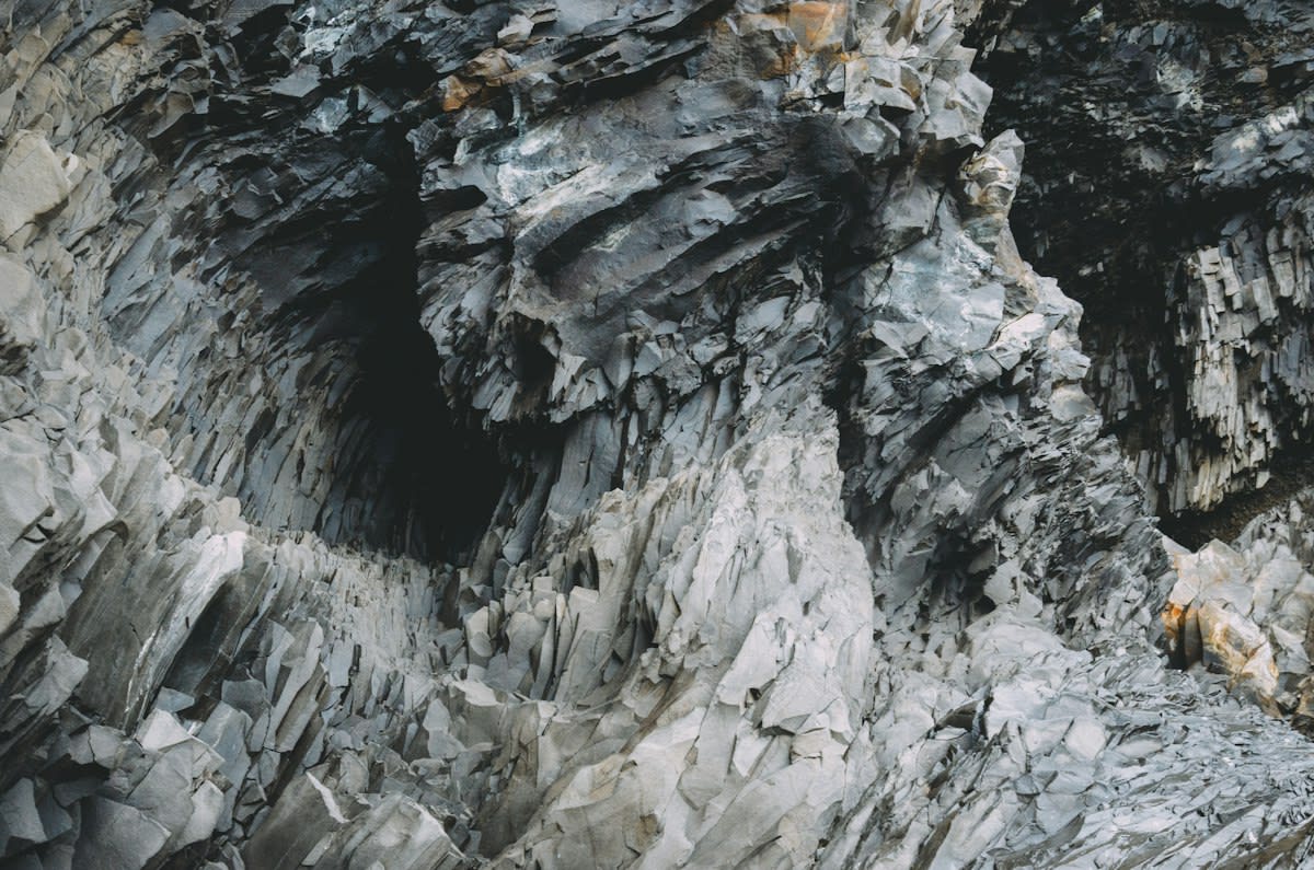 Basalt rock formations