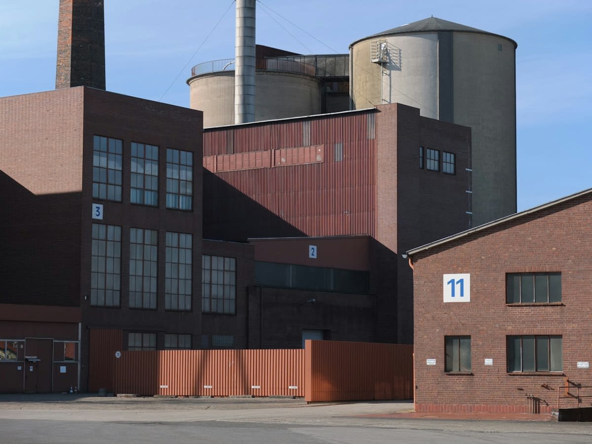 Industrial biofertilizer production facility