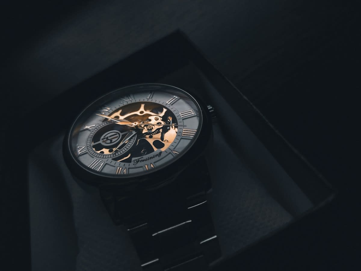High-end luxury watch movement showing intricate human craftsmanship