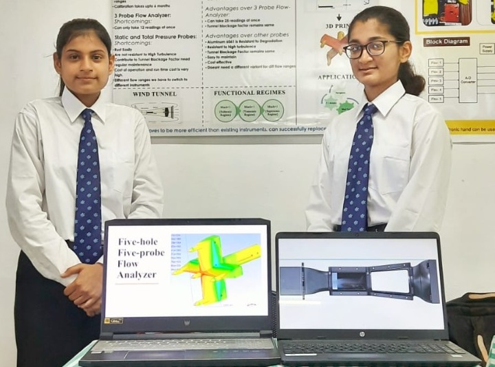 Innovative Five Hole-Five Probe Flow Analyzer