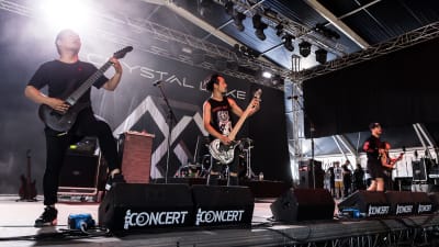 Crystal Lake performing live at Full Force Festival 2019