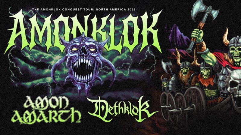 Amon Amarth & Dethklok — massive co-headlining North American tour