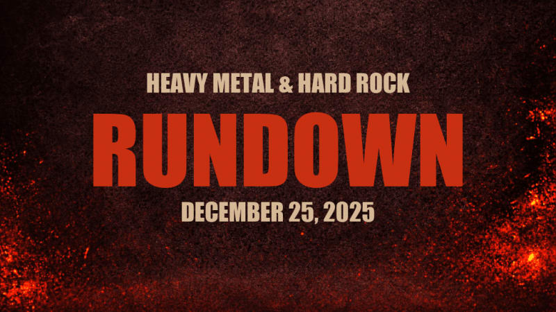 Metal & Hard Rock News — December 25, 2025 roundup