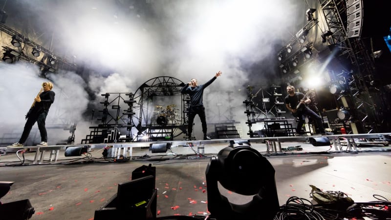 Parkway Drive performing live at Rock am Ring 2018
