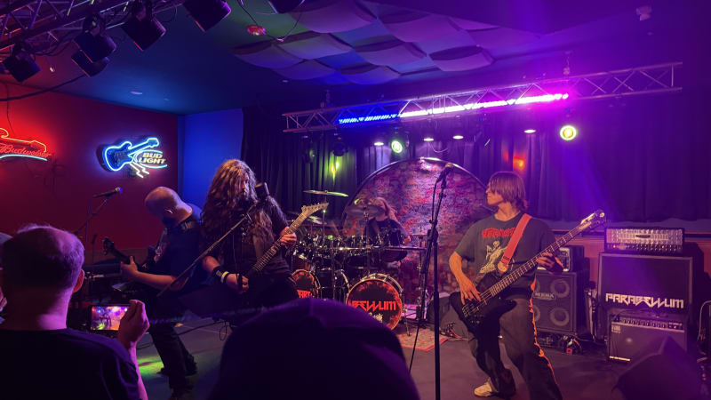 Parabellum performing live in Sacramento, March 2026