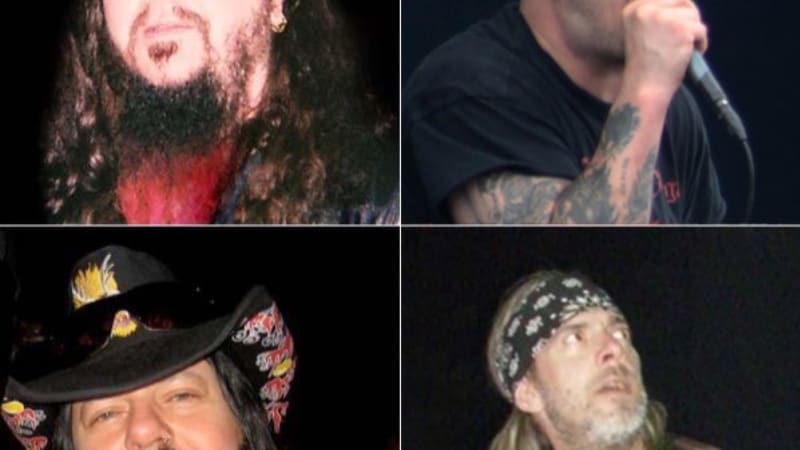 Pantera's classic lineup — Dimebag Darrell, Phil Anselmo, Vinnie Paul, Rex Brown