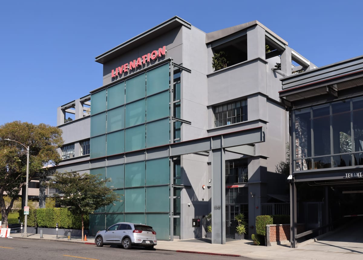 Live Nation Entertainment headquarters building exterior