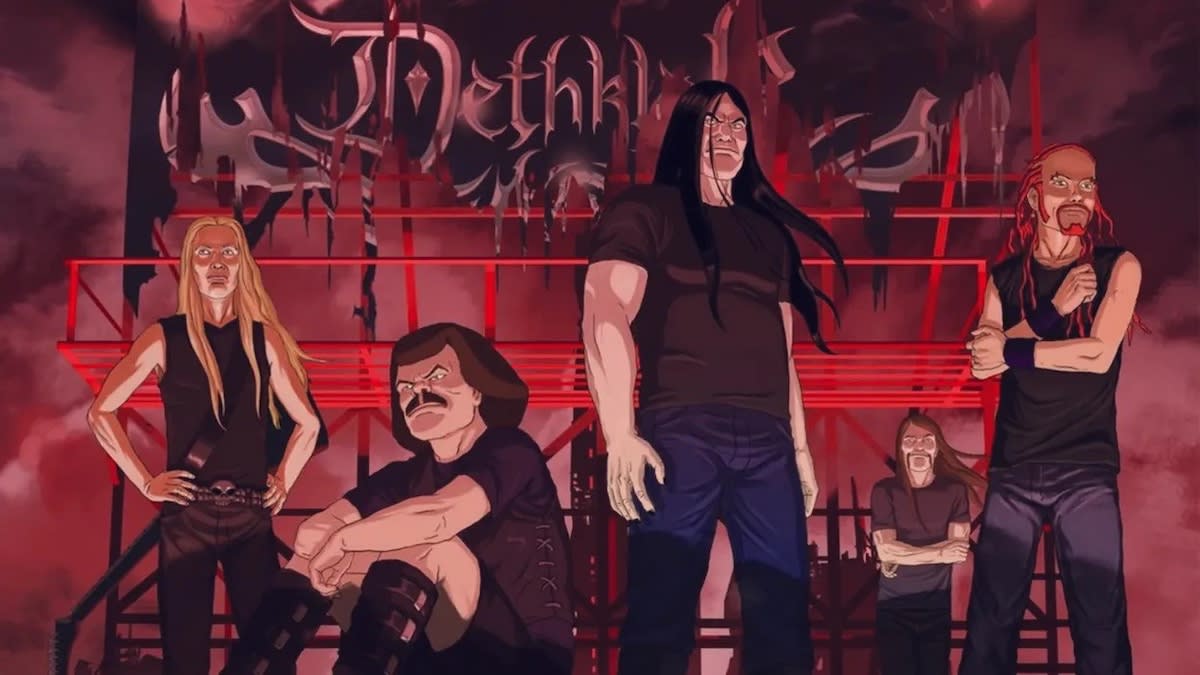 Dethklok press photo 2026