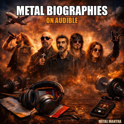 Metal biographies on Audible — essential listening list for rock and metal fans