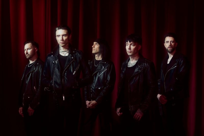 Black Veil Brides — new single 'Certainty' promotional image
