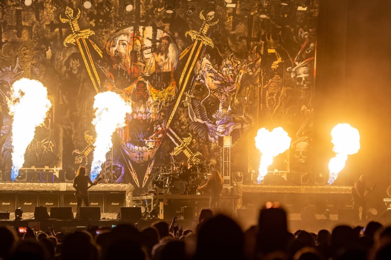 Slayer performing live at Rock im Park 2019