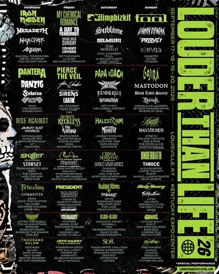 Louder Than Life 2026 — lineup, dates, tickets, and festival guide