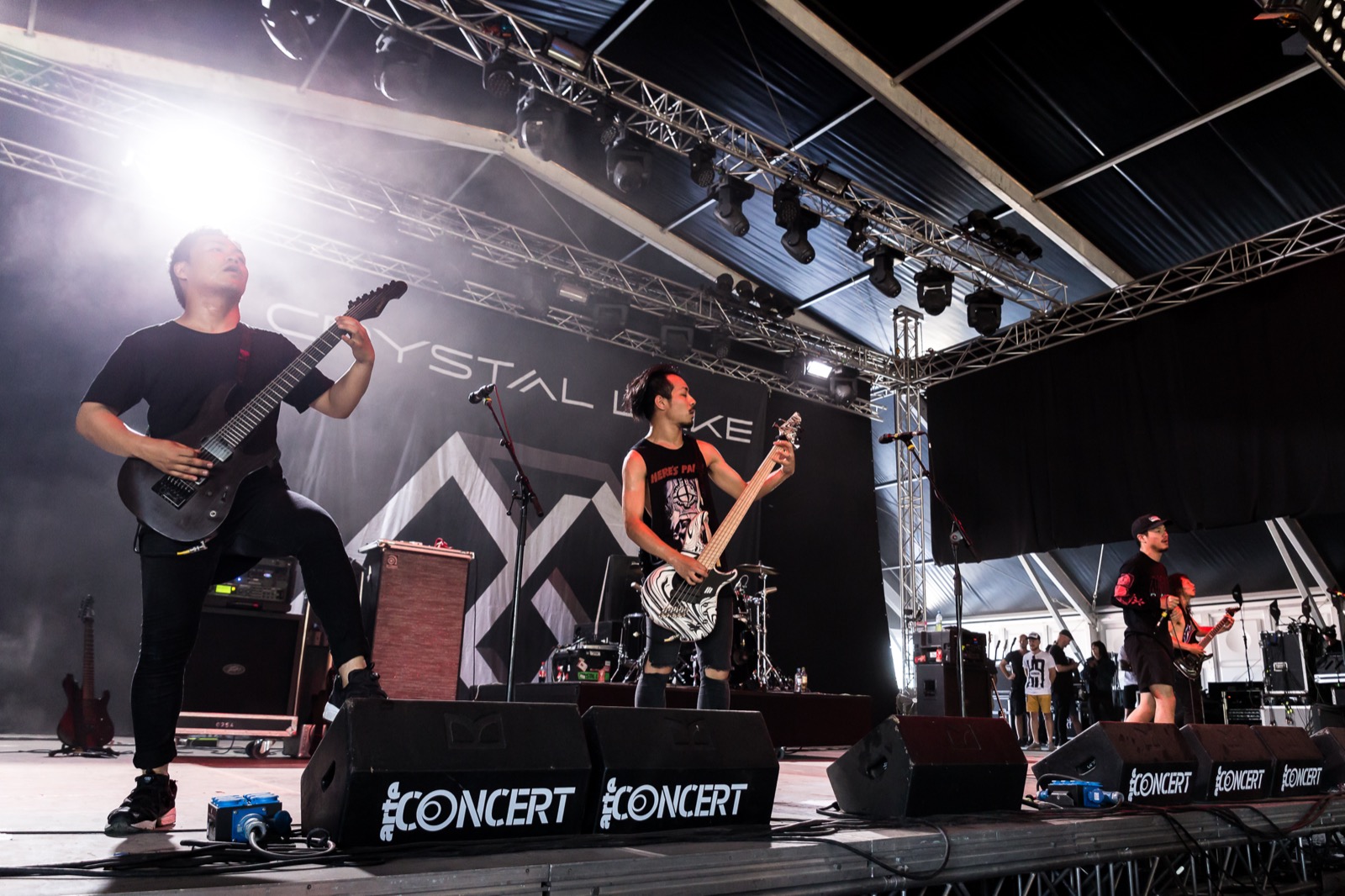 Crystal Lake performing live at Full Force Festival 2019
