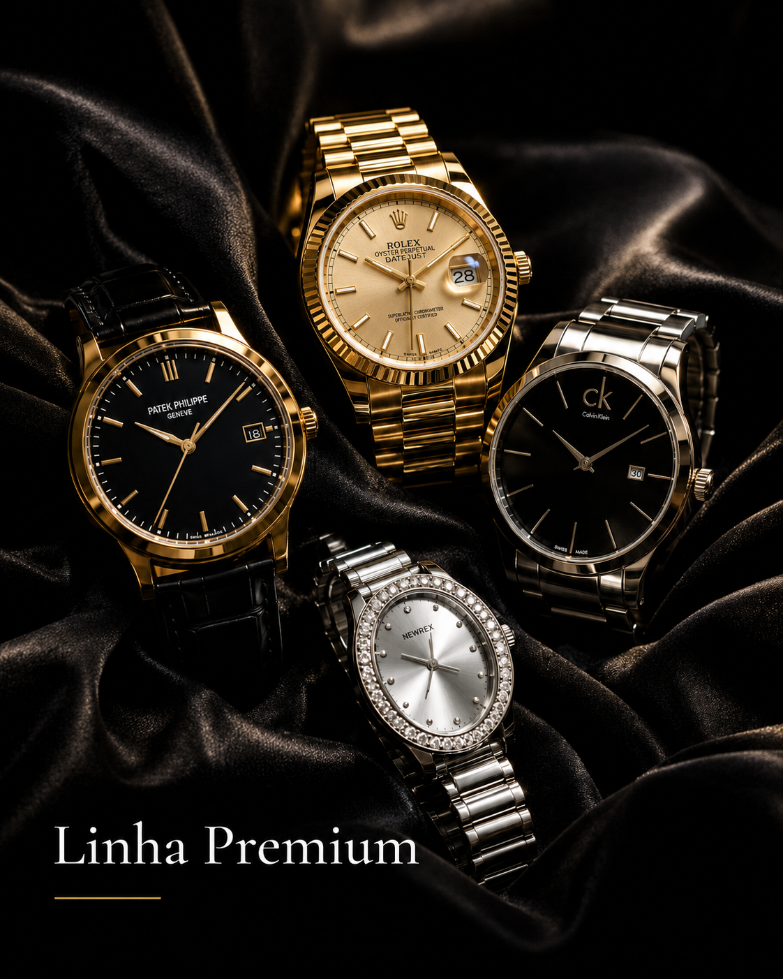 Categoria de relógios Linha Premium