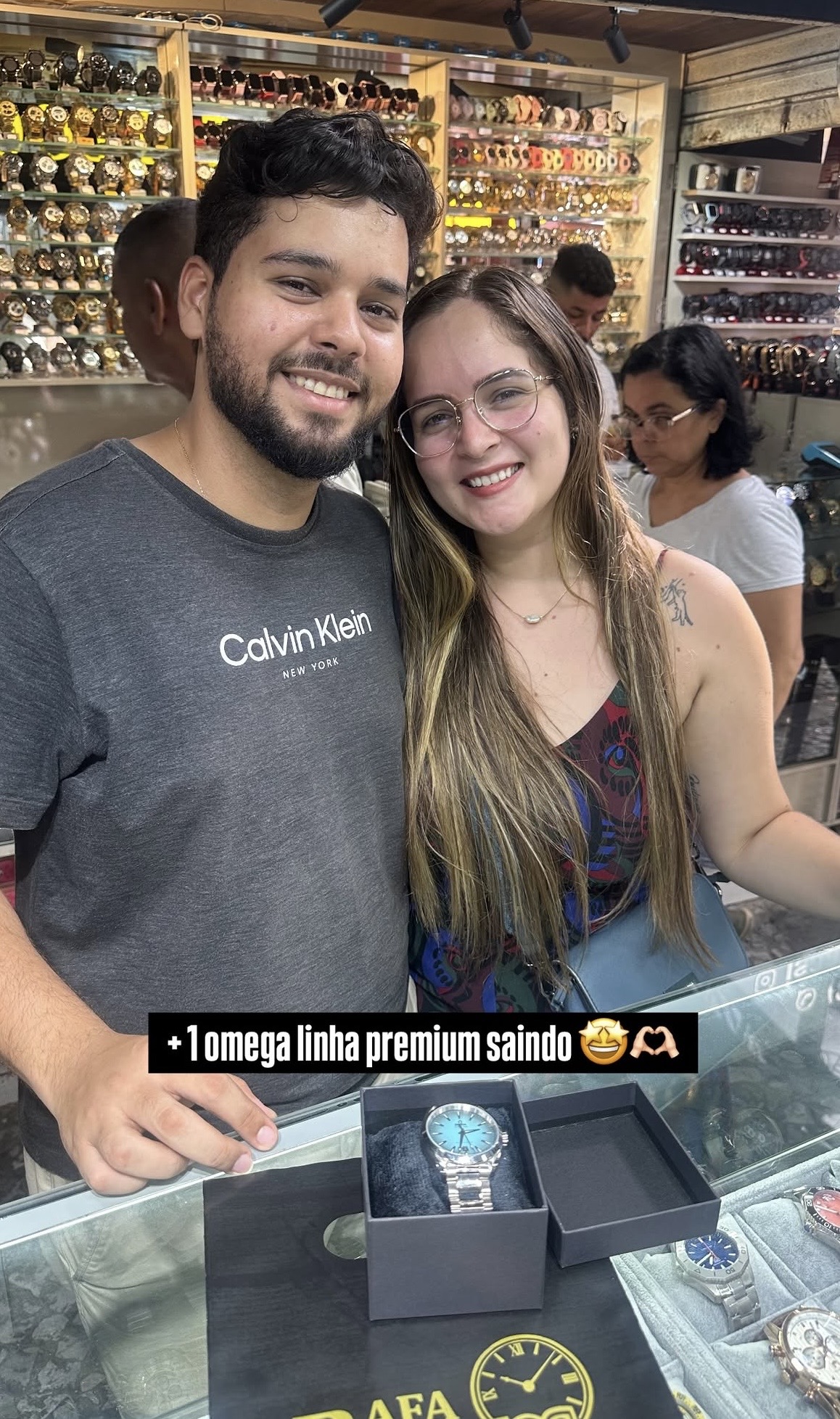 Entrega realizada pela Rafa Relógios