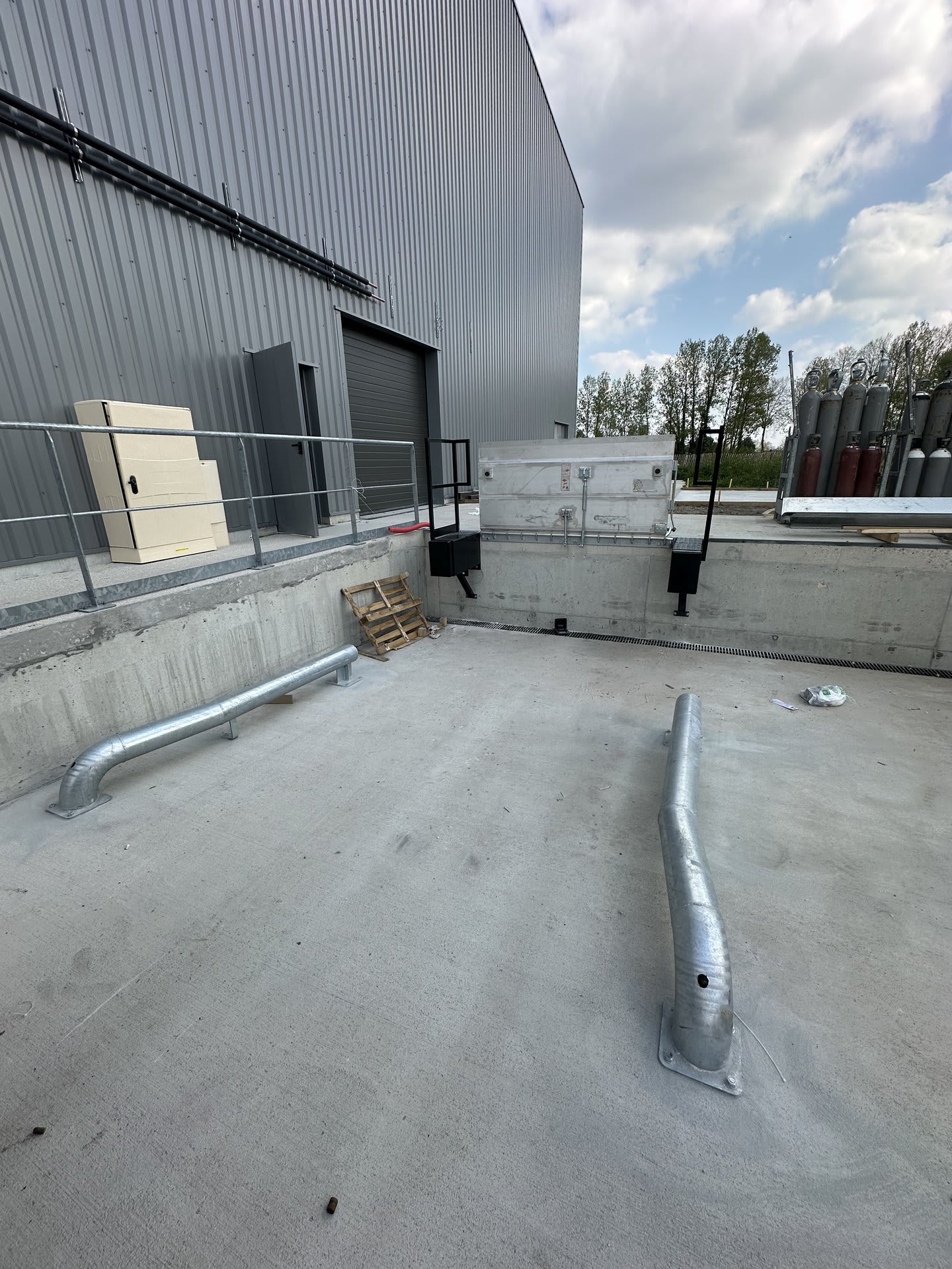 Chassis classique : pont 1065 Aluminium avec projections et butoirs, option guide roues