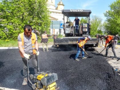 В подмосковной Кашире стартовал ремонт дорог