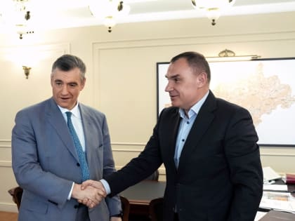 Леонид Слуцкий провёл рабочую встречу с главой Республики Марий Эл Юрием Зайцевым