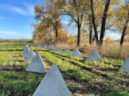 Защитные сооружения стали устанавливать в Белгородской области