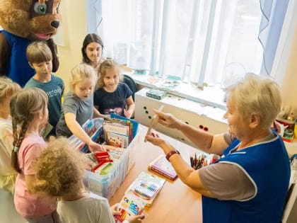 Подарки для маленьких пациентов в Орехово-Зуеве