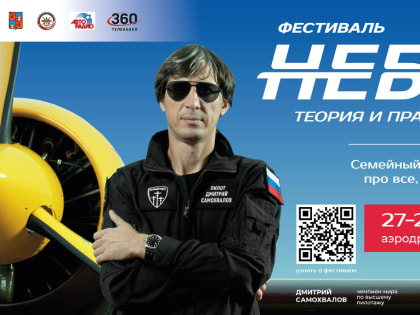 Авиационный фестиваль «Небо: теория и практика» пройдет в подмосковной Балашихе 27 и 28 мая!