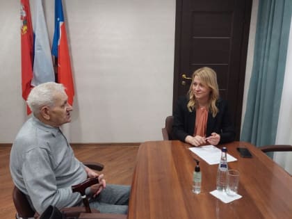 Председатель Совета депутатов Мария Тарасова провела личный прием граждан
