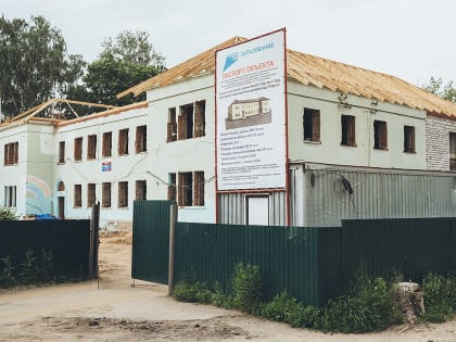 Готовность детского сада "Радуга" – 40 %