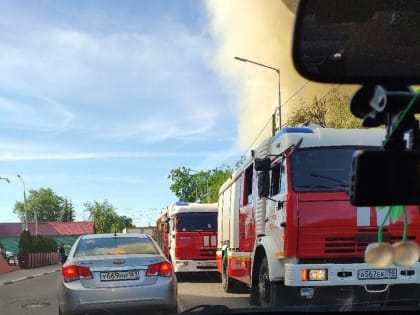 В центре опять горело