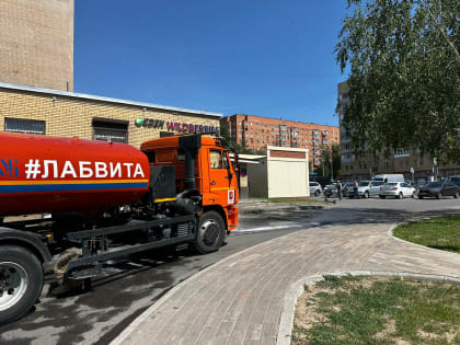 Плановые работы по благоустройству проводятся в поселении Воскресенское